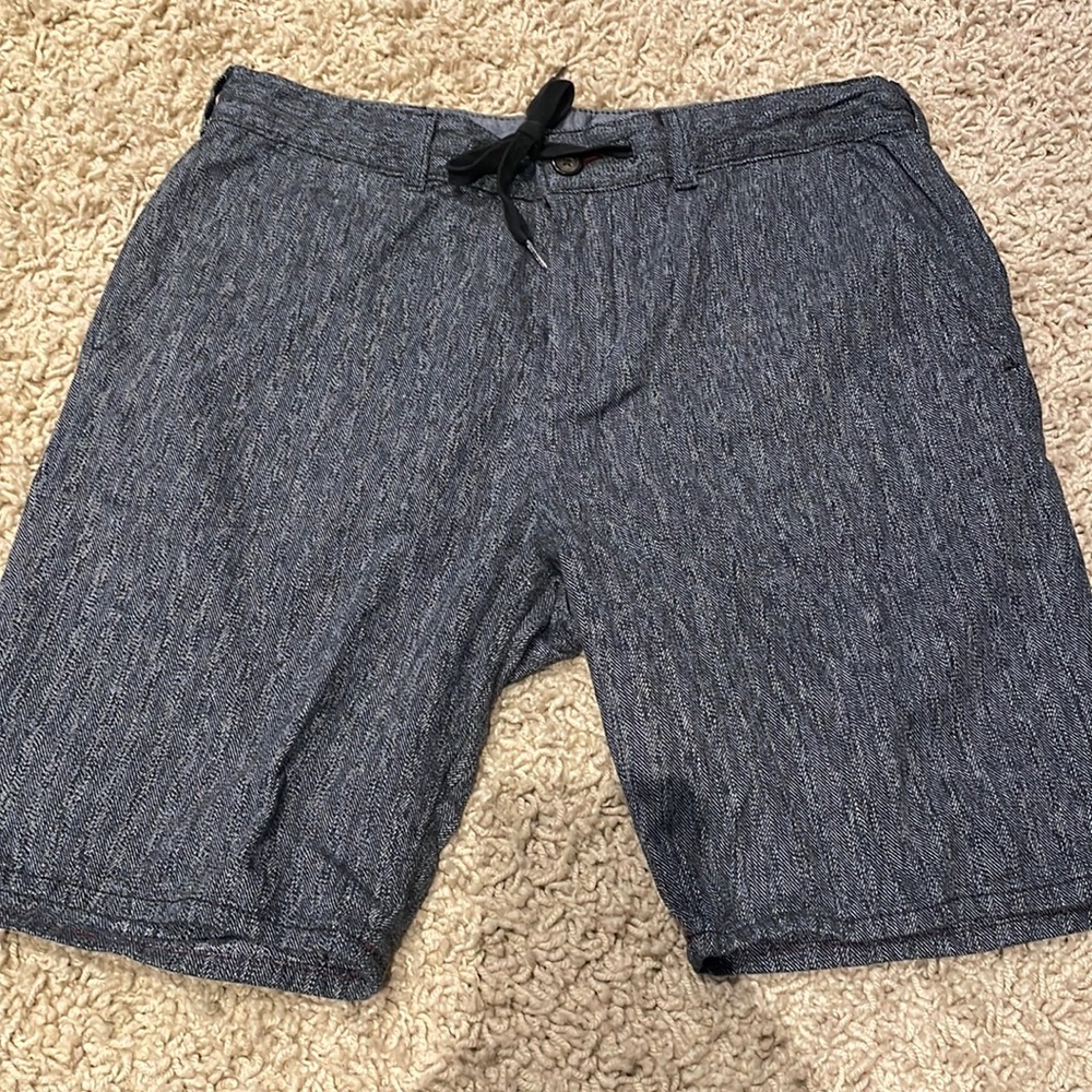 MENS PACSUN BULLHEAD DENIM TIE SHORTS